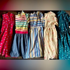 4t long sleeved dresses